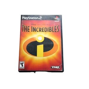 The Incredibles (Sony PlayStation 2, 2004) Disney Pixar CIB - PS2 Black Label